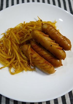 簡単！もやしカリーヴルスト-レシピのメイン写真