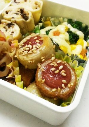 お弁当に竹輪ウィンナー＊トースターで時短-レシピのメイン写真