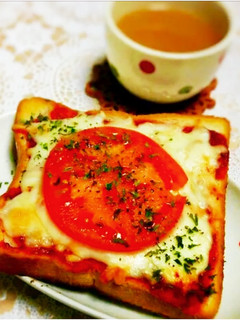 ピザ風トマトトースト★-レシピのメイン写真