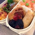 お弁当に♫ひき肉の海苔巻き揚げ☆