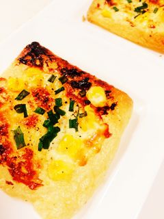 簡単おつまみ☆油揚げでマヨコーン焼き-レシピのメイン写真