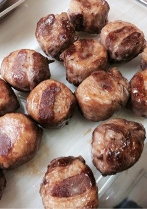 肉巻きおにぎり-レシピのメイン写真