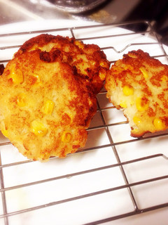 簡単とうもろこしモチモチかき揚げ-レシピのメイン写真