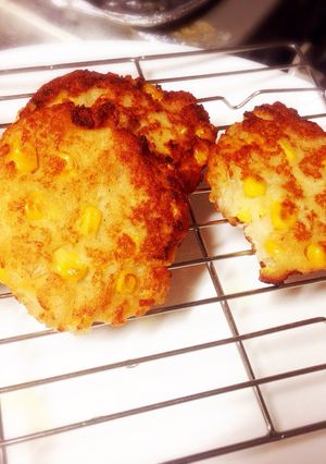 簡単とうもろこしモチモチかき揚げ-レシピのメイン写真