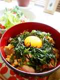 若鳥の濃厚親子丼（二十一穀米）