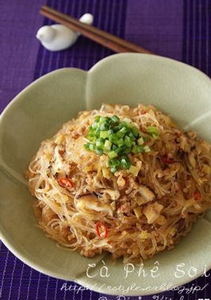 麻婆春雨-レシピのメイン写真