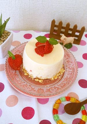 はかり不要！市販のアイスでアイスケーキ♪-レシピのメイン写真