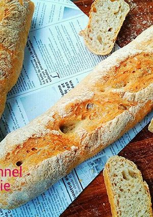 全粒粉20%♪外皮カリカリフランスパン♪-レシピのメイン写真