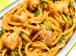☺簡単♪味噌ソースでホルモン焼きそば☺-レシピのメイン写真