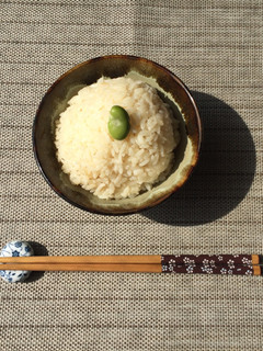 捨てないで♡大豆の茹で汁ご飯-レシピのメイン写真