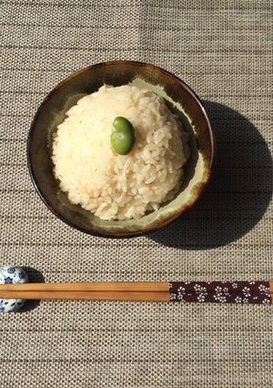 捨てないで♡大豆の茹で汁ご飯-レシピのメイン写真