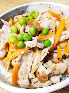 豚肉と野菜の梅いため♪丼やおにぎらずにも-レシピのメイン写真