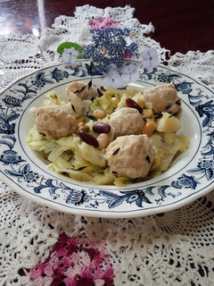 簡単*わたし流*キャベツと挽き肉の蒸し煮-レシピのメイン写真