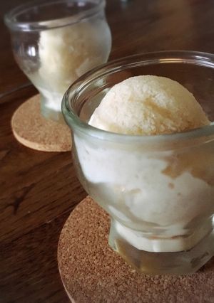 生クリームなし！卵アイス-レシピのメイン写真