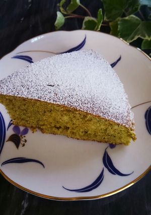 ホットケーキミックスと緑茶葉のケーキ☆-レシピのメイン写真