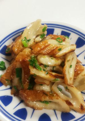 ちくわとニンニクの炒め物-レシピのメイン写真