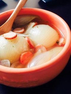まるごと玉ねぎスープ-レシピのメイン写真