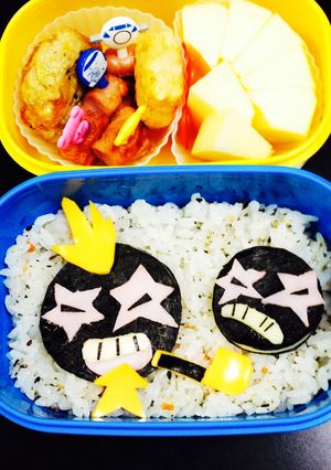 妖怪ウォッチ☆かたのり親方&小僧弁当-レシピのメイン写真