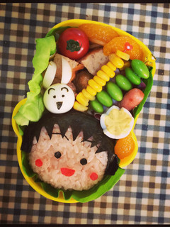 キャラ弁♡ちびまる子ちゃん-レシピのメイン写真