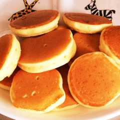 รูปของ 離乳食•幼児食に♪簡単チーズパンケーキ