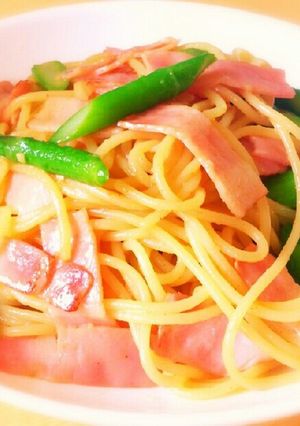 アスパラとベーコンのパスタ-レシピのメイン写真