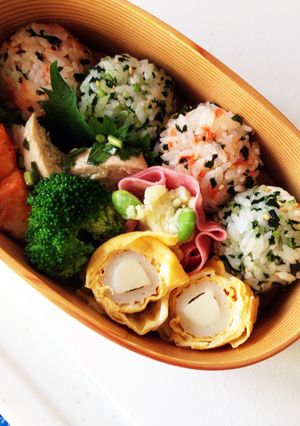 卵1個で出来る♪ちくわチーズ卵焼き♪-レシピのメイン写真