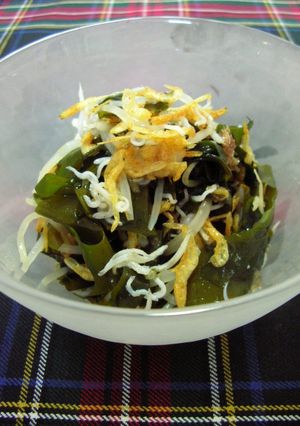 Diet★わかめともやしのアジアンサラダ-レシピのメイン写真