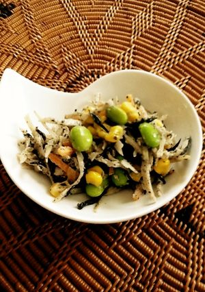 ♡食物繊維を食べるサラダ♡-レシピのメイン写真