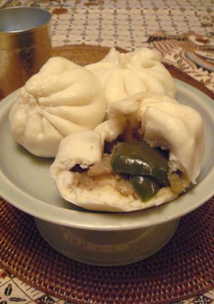 新感覚!タイ風グリーンカレーまん-レシピのメイン写真