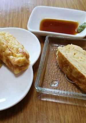 とうふフワフワだし巻き卵♪-レシピのメイン写真