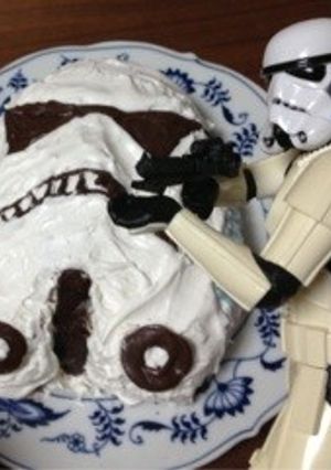 ストームトルーパーだと思い込めケーキ。-レシピのメイン写真