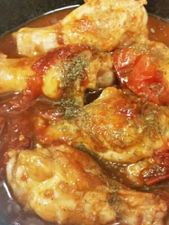 鳥手羽元とトマトの簡単さっぱり煮☆-レシピのメイン写真