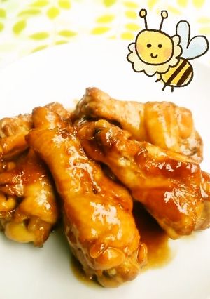 ☺簡単♪鶏手羽元のはちみつ醤油甘辛煮☺-レシピのメイン写真