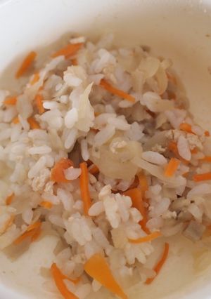 ☆離乳食☆きんぴらごぼう風ごはん-レシピのメイン写真