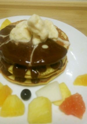 チョコマーブルパンケーキ♡-レシピのメイン写真