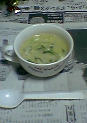 ささみと水菜の卵粥-レシピのメイン写真