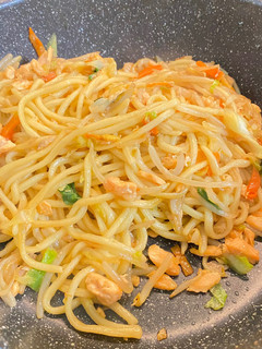 鮭の塩焼きそば-レシピのメイン写真
