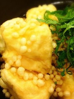 麺つゆと揚げ玉で簡単!揚げだし豆腐♪-レシピのメイン写真