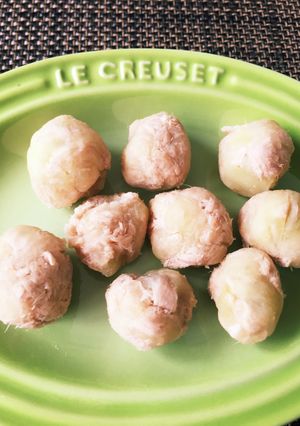 離乳食＊サツマイモとツナのきんとんボール-レシピのメイン写真
