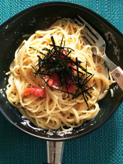 クリーミーパスタ♪生たらこ大量消費-レシピのメイン写真