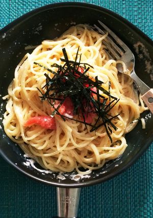 クリーミーパスタ♪生たらこ大量消費-レシピのメイン写真