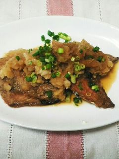 さばみりん干しの焼きおろし煮-レシピのメイン写真