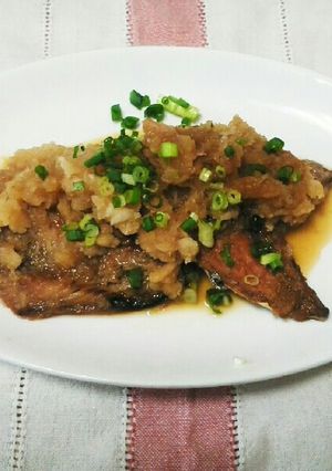 さばみりん干しの焼きおろし煮-レシピのメイン写真