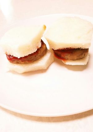 食パンハンバーガー-レシピのメイン写真