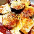 手軽に♪ナスのミートチーズ焼き!