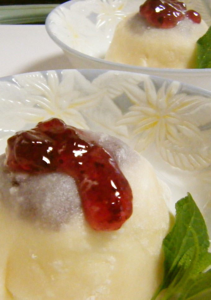 クリームチーズでアイス風大福～♡-レシピのメイン写真