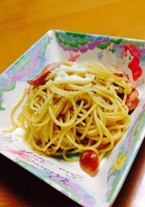 塩胡椒の『美味しい！』スパゲッティー！-レシピのメイン写真