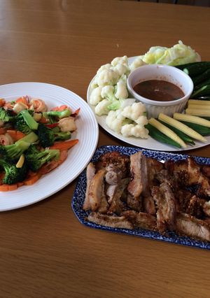 ムートー & 野菜食べなさい！タイ飯-レシピのメイン写真