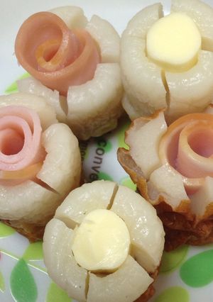 ちくわフラワー-レシピのメイン写真