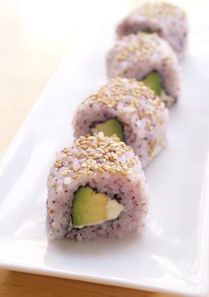 とろ～りチーズとアボカドのゆかりロール-レシピのメイン写真